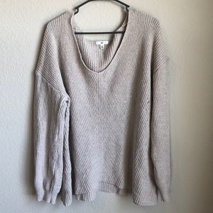 ⭐️BP Sz XXL Slouchy V-Neck Sweater